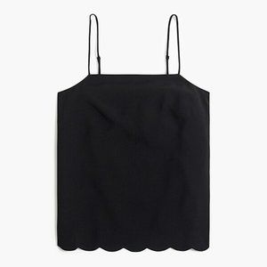 NWT-J Crew Factory-Scalloped-hem cami top
